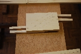 lay-out of the short octave of the upper keyboard